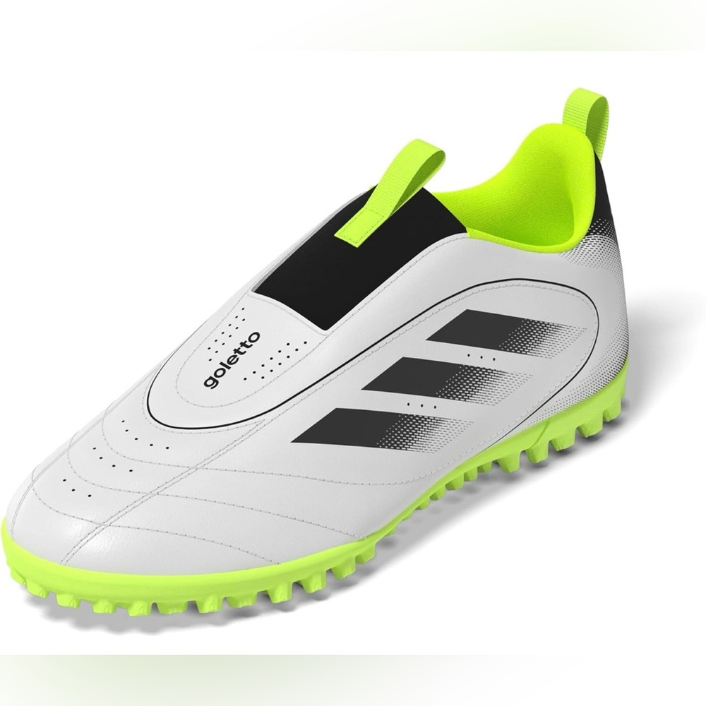 adidas Kids' Goletto IX Laceless Turf Soccer Shoe